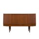 Teak highboard, Danish design, 1960s, manufactured in Denmark