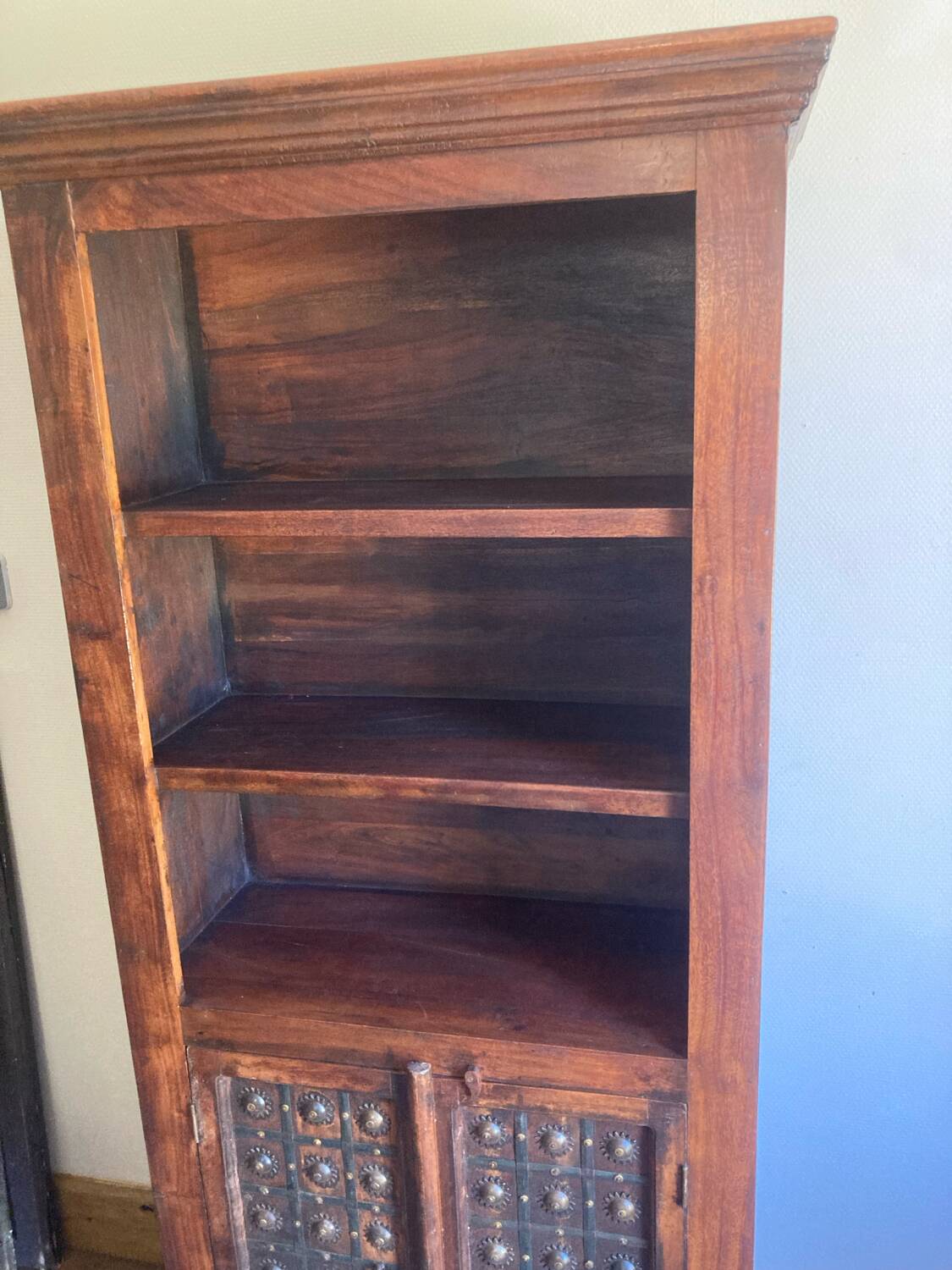 Teak bookshelf