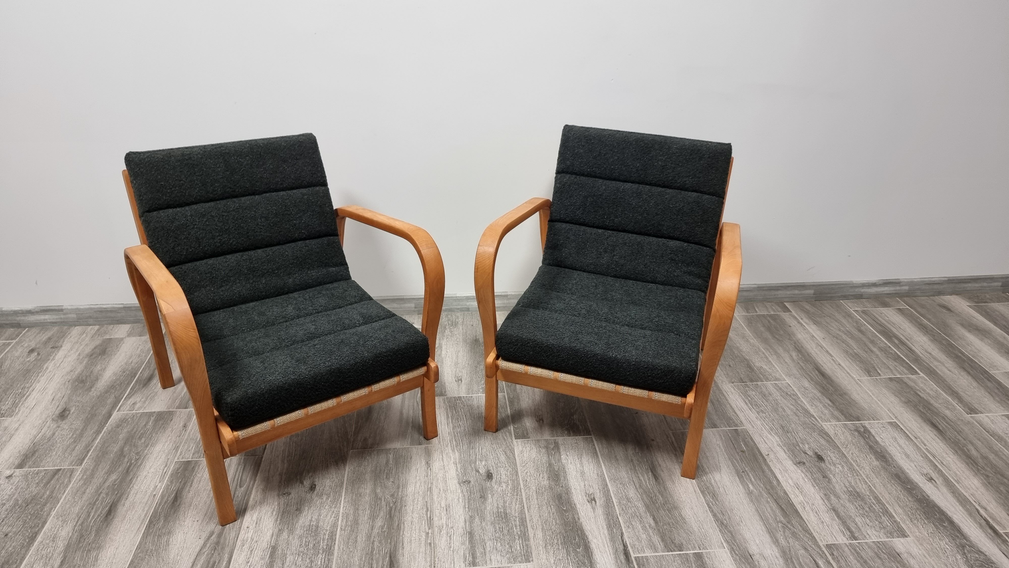 Pair of armchairs by K. Kozelka & A. Kropacek