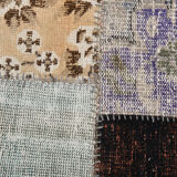 Tapis turc multicolore en détresse 299x209 cm