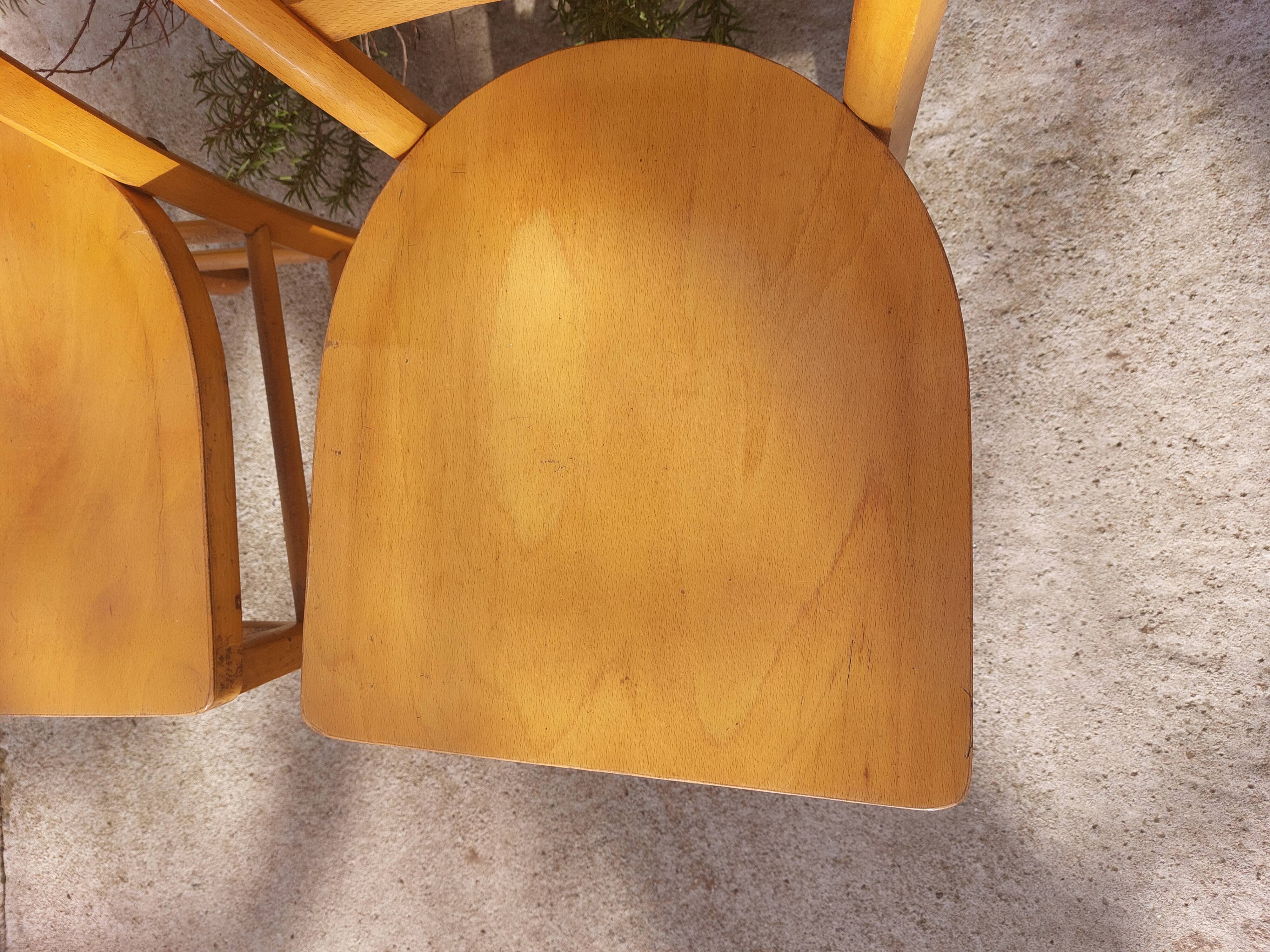 pair of Luterma style bistro chairs