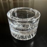 Round ashtray Daum crater model