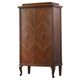 Vintage Danish Oak Closet Linen Wardrobe 1940s Cabinet