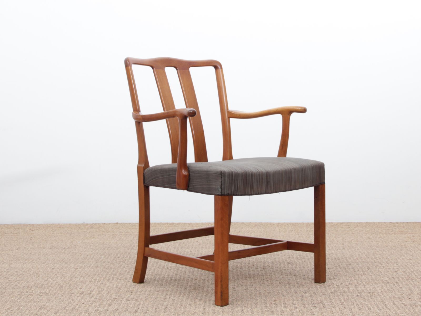 Fauteuils scandinaves FH43 par Ole Wanscher pour Fritz Hansen 1943