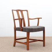 Fauteuils scandinaves FH43 par Ole Wanscher pour Fritz Hansen 1943