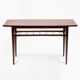 Coffee table with an openwork shelf