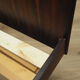 Rosewood bed, Danish design, 1970s, manufactured by Omann Jun