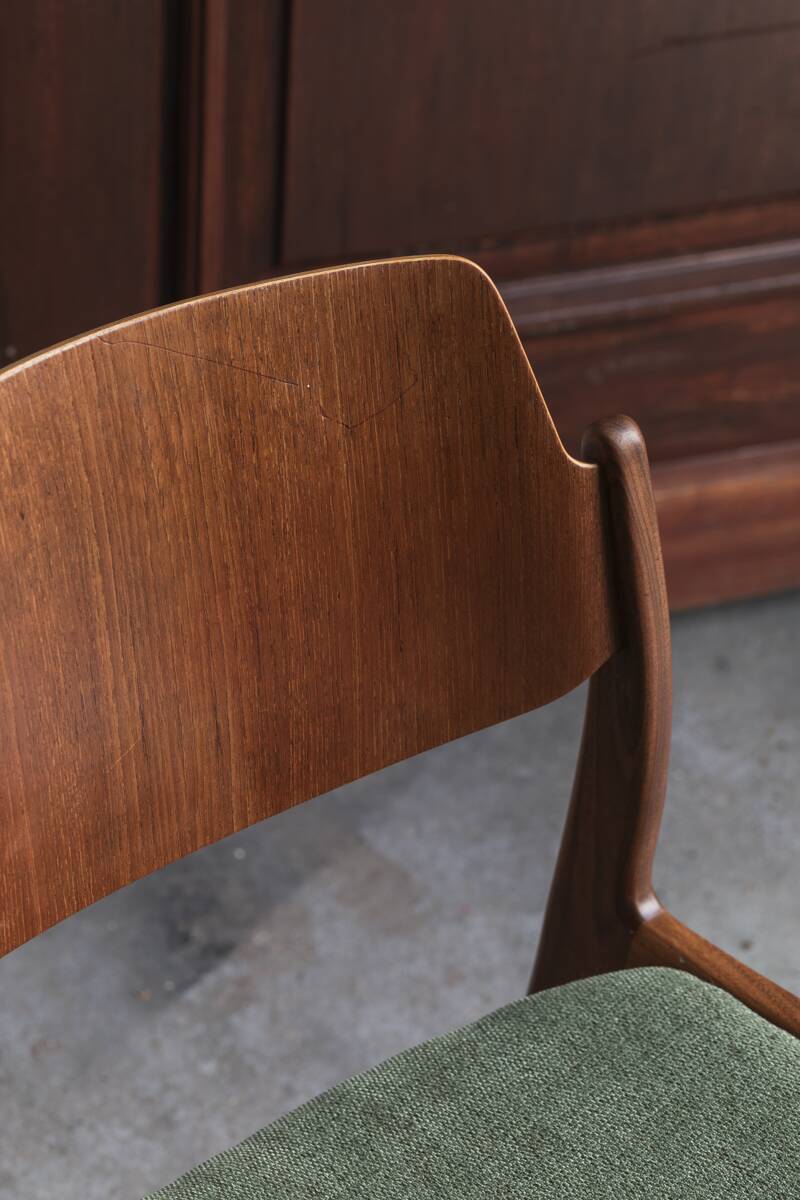 Set of 4 dining chairs by Hartmut Lohmeyer for Wilkhahn, Germany, 1950s