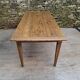 Table de ferme chêne 320 cm avec allonges 