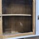 Parisian sideboard from the 1930s, airbrushed then naturally varnished and painted
