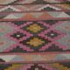 Vintage Turkish hallway rug 74x621 cm