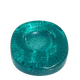 Kosta Boda art ashtray solid glass emerald circa 1970