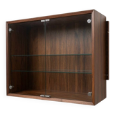 Cabinet en verre mural Poul Cadovius par CADO, années 1960.