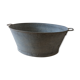 Oval zinc basin