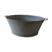 Oval zinc basin