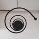 Metal spiral umbrella stand