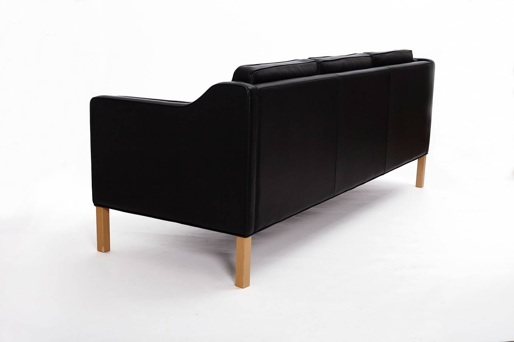 Leather Sofa produced by Hurup Møbelfabrik, Denmark 1970s.