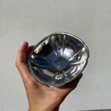 6 coupelles en inox 1970