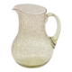 Pitcher / pitcher bubbled glass, biot, vintage,