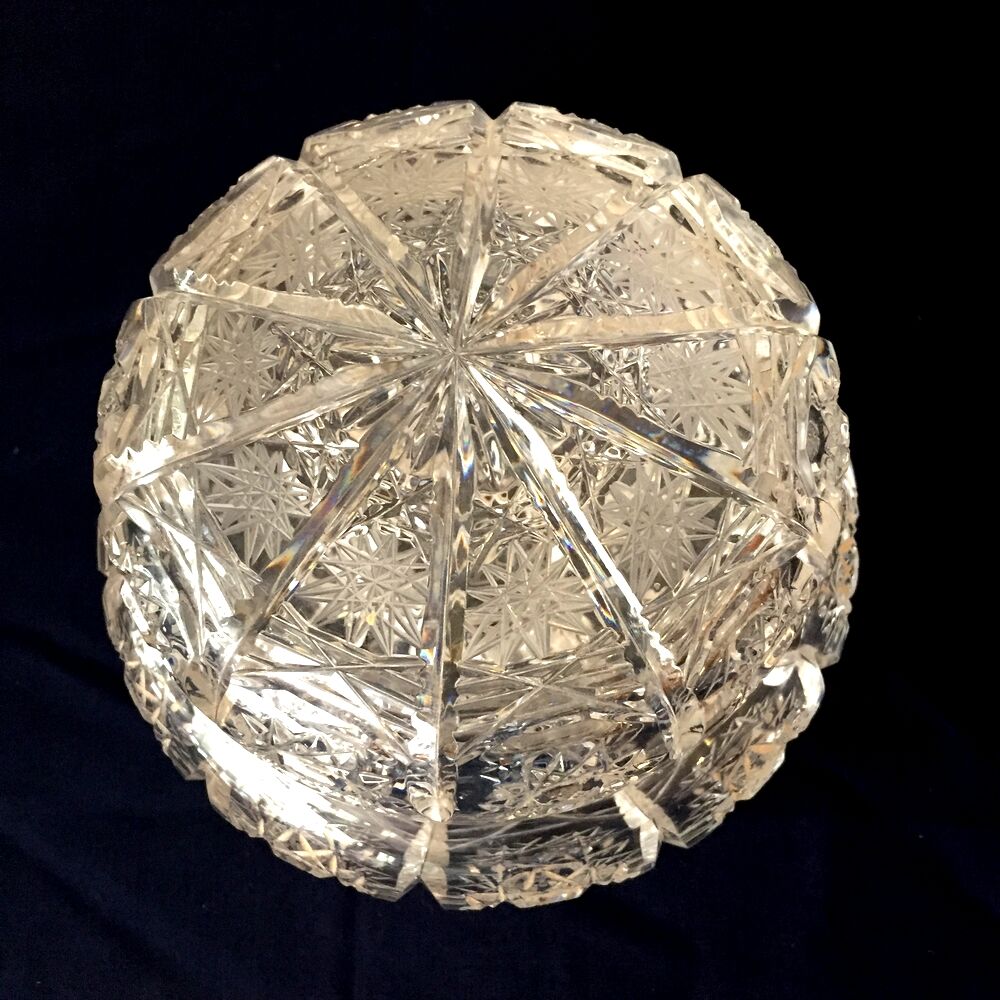 Jewelry box made of bohemian glass size