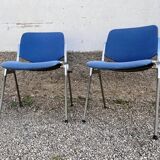 Série de 40 chaises de G. Piretti pour Castelli Anonima Castelli, Italie, années 1970