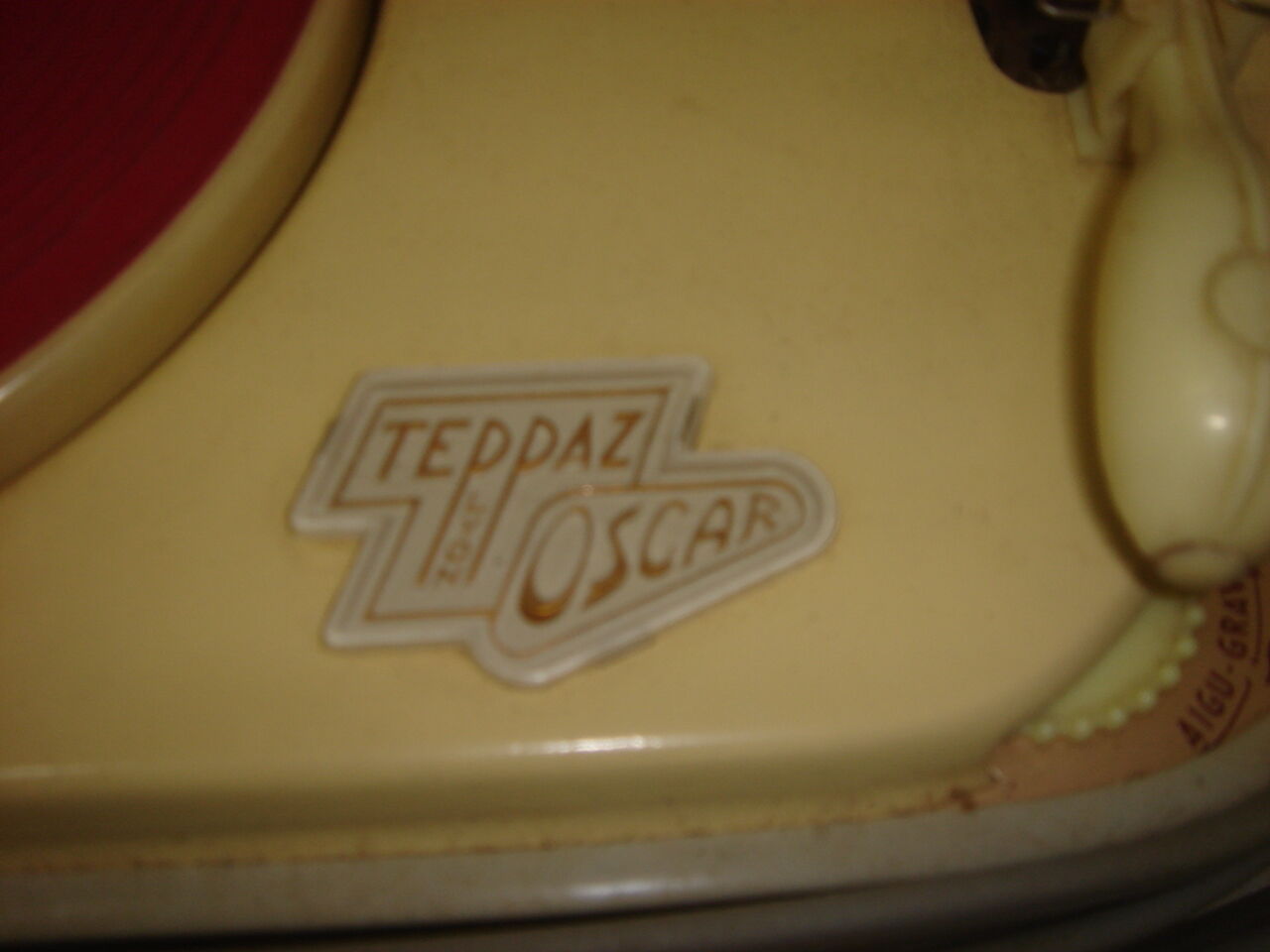 Former electrophone tépaz from 1950