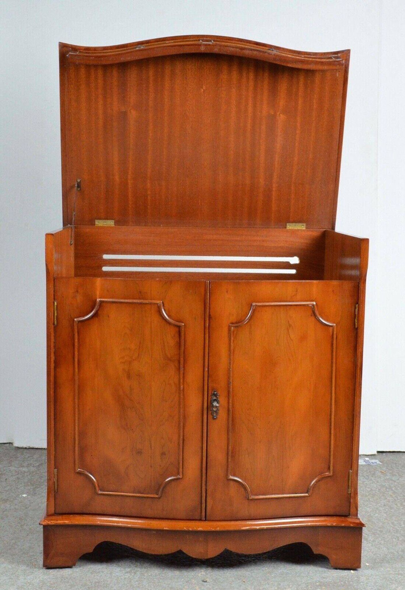 Vintage walnut TV cabinet