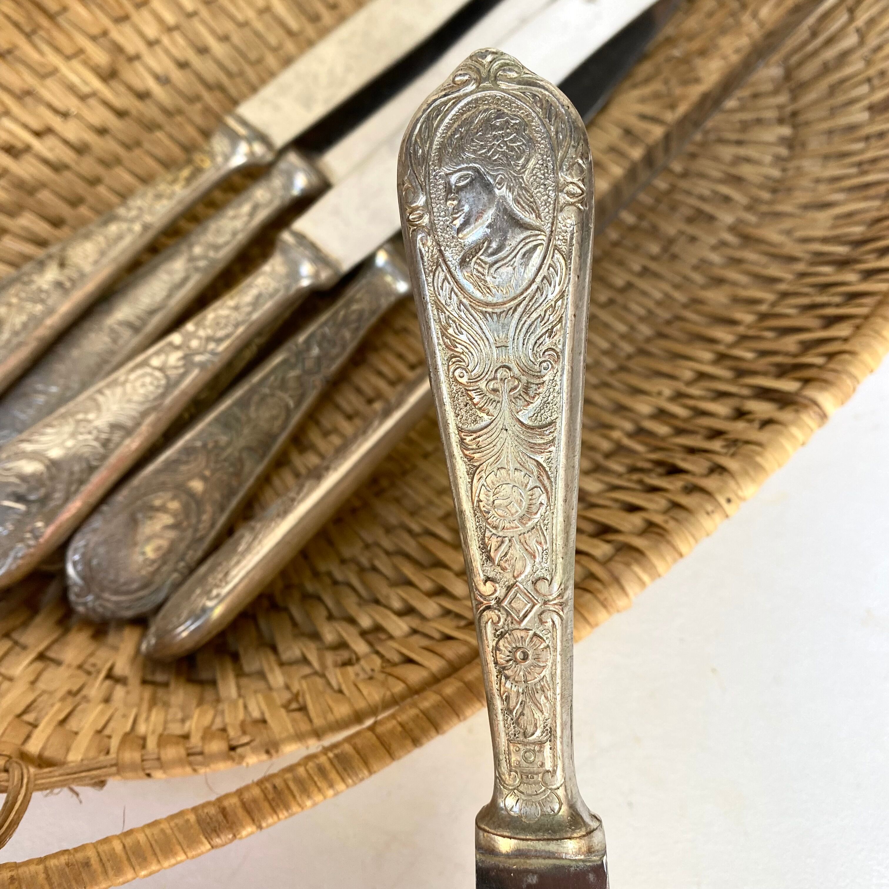 Old silver metal slopes
