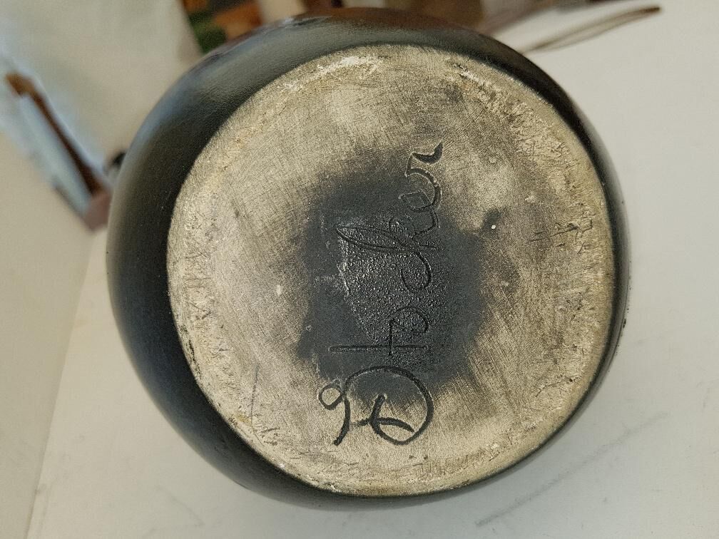 Stocker ceramic pitcher