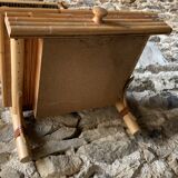 Wall mirror - 1 rattan drawer
