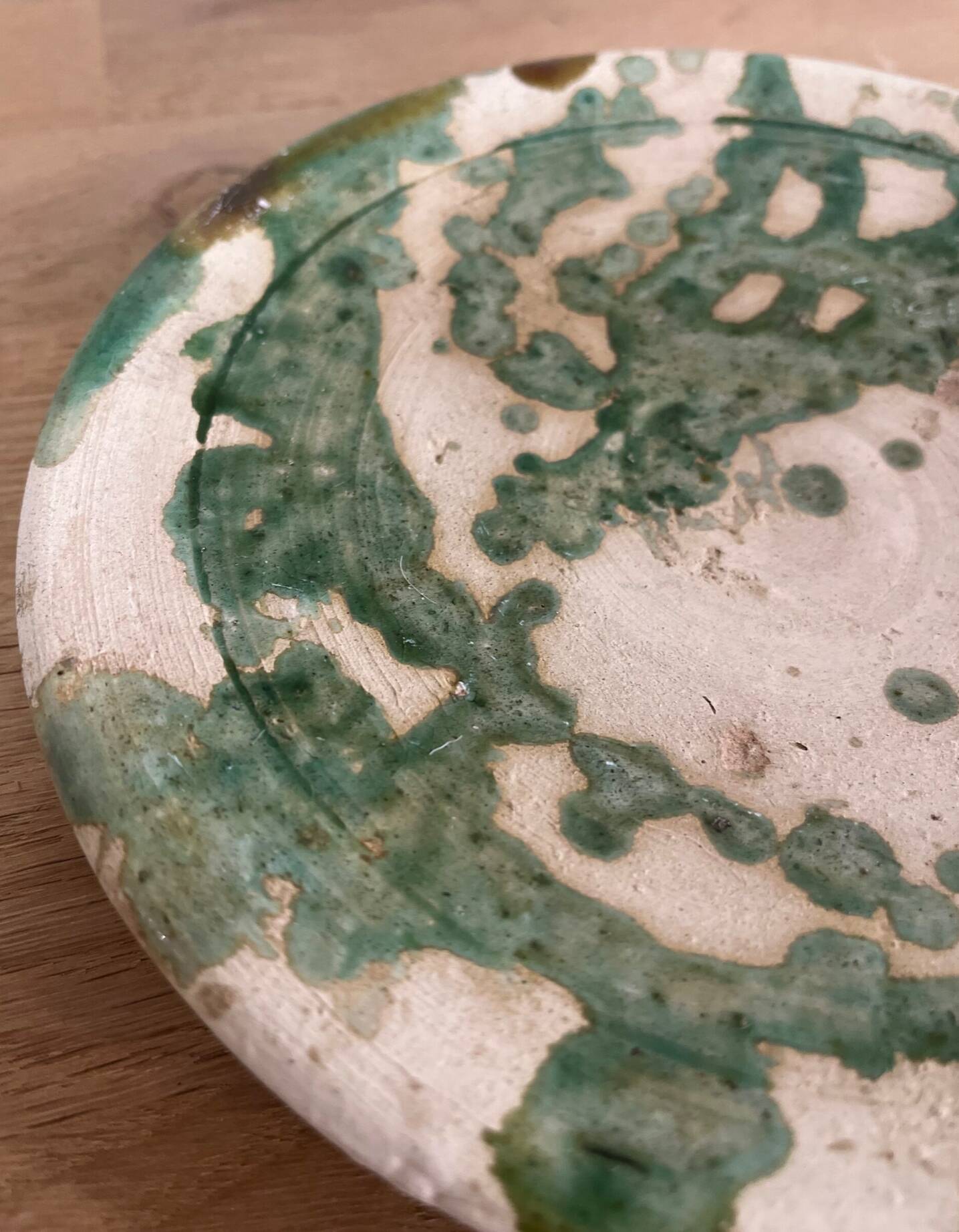 Speckled Tamegroute Plate