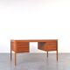 Mid-Century Teak Executive Desk by Torbjørn Afdal for Bruksbo, 1960s.