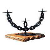 Brutalist candle holder 50s