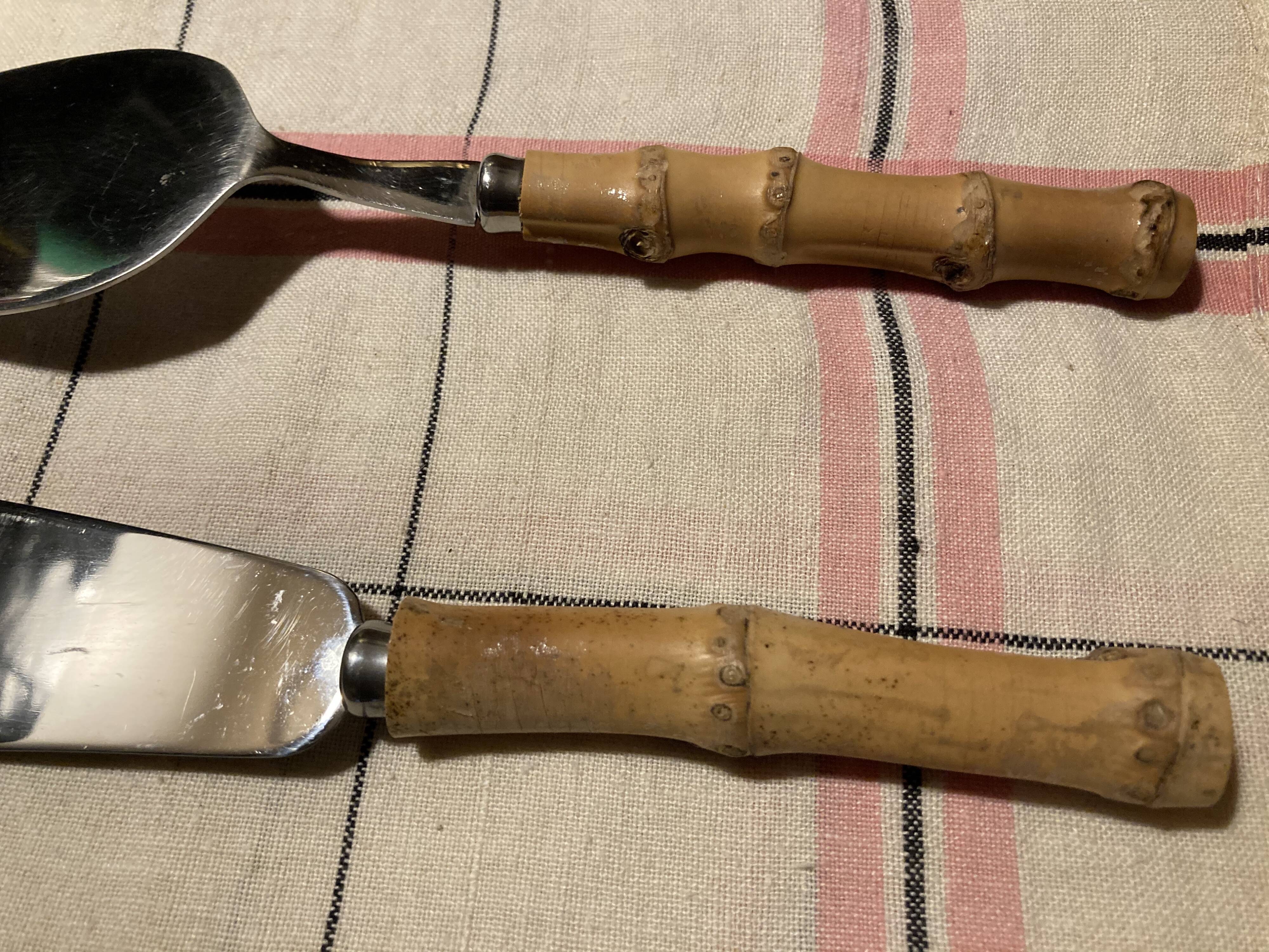 Lot with pie shovel and cake knife