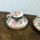 Set of 2 Sarreguemines Minton 215 cups