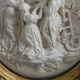 « La Descente de la Croix » Bas-relief en terre cuite par E. Cassier, Belgique