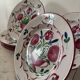 Assiettes Saint Clément Au vase fleuri