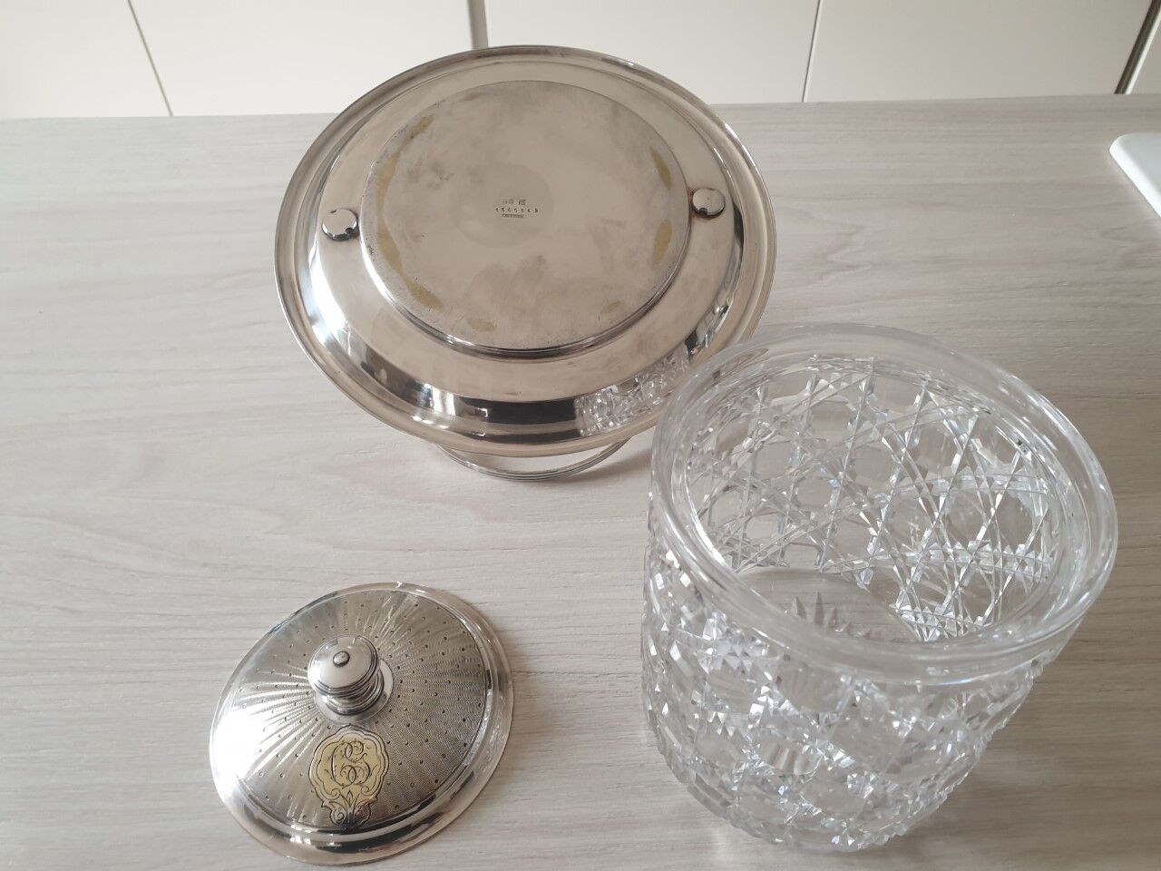 Christofle Cookie Jar