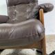 Wenge & Leather Lounge Armchair By Coja, 1981