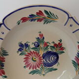 Numbered Henriot Quimper earthenware plate