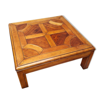 Cherry wood coffee table
