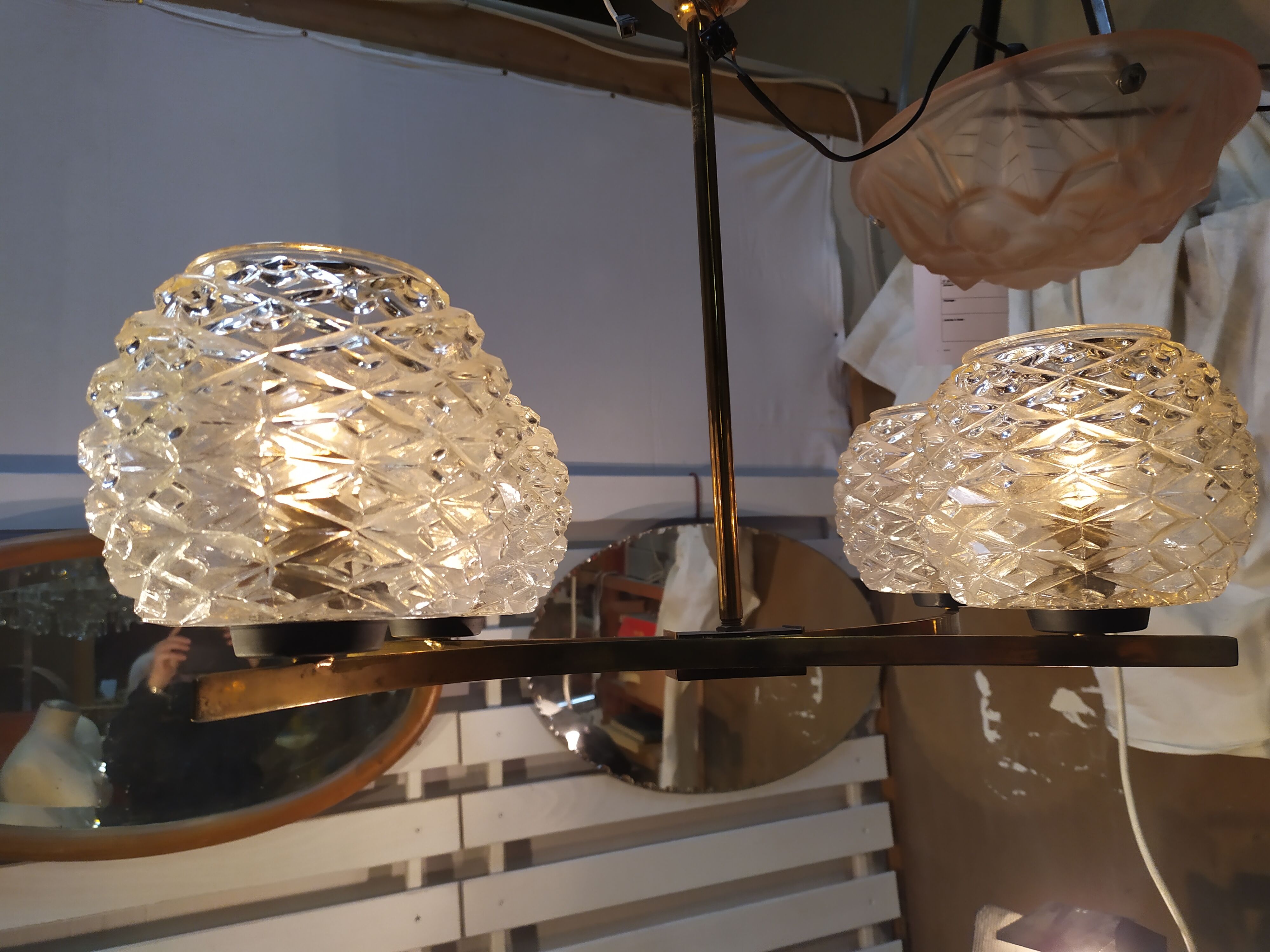 Vintage chandelier 4 lights