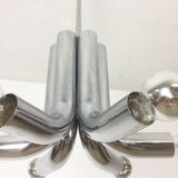 Modernist suspension chrome Sputnik of Cosack Lights