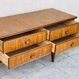 Scandinavian teak row