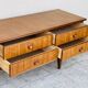 Scandinavian teak row