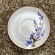 3 floral stoneware plates