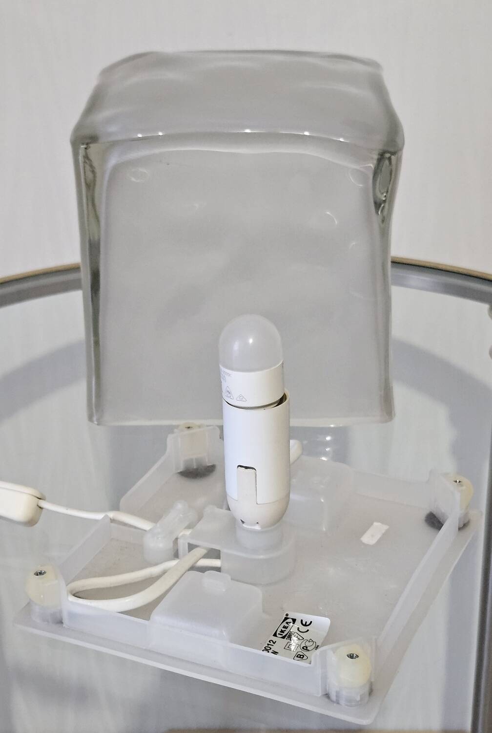 Vintage Ice Cube Table Lamp