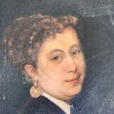 Portrait of woman 19th-century French school
