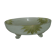 Frosted glass cup and art-new enamelled