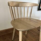 Retro wooden bars chair